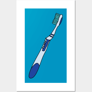 Toothbrush by Courtney Graben Posters and Art